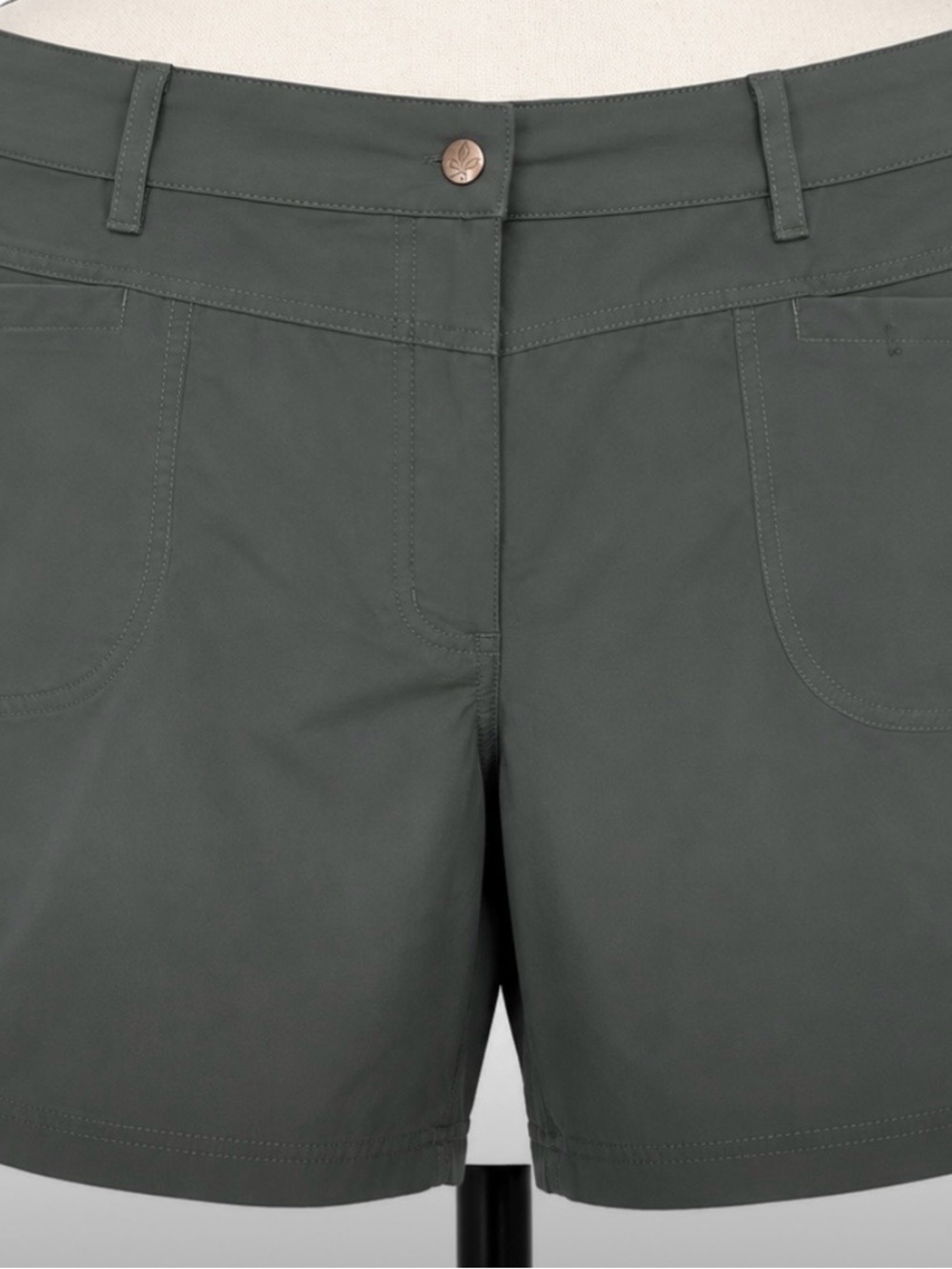 MEC Women’s Relaxed Fit Hiking Shorts Sage Green Size 16 Outdoor Golf Gorpcore